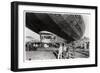 Zeppelin LZ 127 'Graf Zeppelin' after Landing, 1933-null-Framed Giclee Print