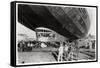 Zeppelin LZ 127 'Graf Zeppelin' after Landing, 1933-null-Framed Stretched Canvas