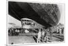 Zeppelin LZ 127 'Graf Zeppelin' after Landing, 1933-null-Mounted Giclee Print
