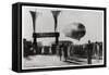 Zeppelin LZ 127 'Graf Zeppelin' Landing at Friedrichshafen, Germany, 1933-null-Framed Stretched Canvas