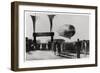 Zeppelin LZ 127 'Graf Zeppelin' Landing at Friedrichshafen, Germany, 1933-null-Framed Giclee Print