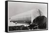 Zeppelin LZ 5 at Goeppingen, Germany, 1909-null-Framed Stretched Canvas