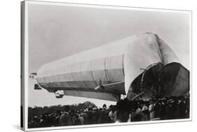 Zeppelin LZ 5 at Goeppingen, Germany, 1909-null-Stretched Canvas