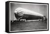 Zeppelin LZ 5 at Goeppingen, Germany, 1909-null-Framed Stretched Canvas