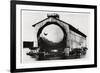 Zeppelin LZ1 in a Floating Hanger at Manzell, Friedrichshafen, Germany, 1900-null-Framed Giclee Print