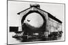 Zeppelin LZ1 in a Floating Hanger at Manzell, Friedrichshafen, Germany, 1900-null-Mounted Giclee Print