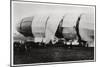 Zeppelin LZ2 after its Destruction, 1906-null-Mounted Giclee Print