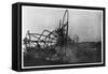 Zeppelin LZ4 after the Echterdingen Disaster, Germany, 1908-null-Framed Stretched Canvas