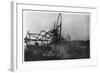 Zeppelin LZ4 after the Echterdingen Disaster, Germany, 1908-null-Framed Giclee Print