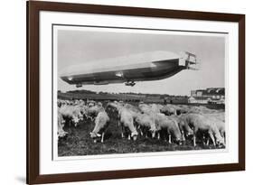 Zeppelin LZ8 Deutschland II, Schwaben, Germany, 1911-null-Framed Giclee Print