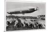 Zeppelin LZ8 Deutschland II, Schwaben, Germany, 1911-null-Mounted Giclee Print