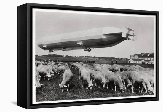 Zeppelin LZ8 Deutschland II, Schwaben, Germany, 1911-null-Framed Stretched Canvas