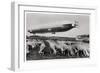 Zeppelin LZ8 Deutschland II, Schwaben, Germany, 1911-null-Framed Giclee Print