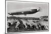 Zeppelin LZ8 Deutschland II, Schwaben, Germany, 1911-null-Mounted Giclee Print