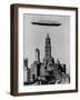 Zeppelin over NYC-null-Framed Photographic Print