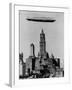 Zeppelin over NYC-null-Framed Photographic Print