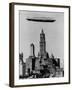 Zeppelin over NYC-null-Framed Photographic Print