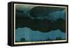 Zeppelins over Paris-Paul Iribe-Framed Stretched Canvas