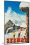 Zermatt, 1959-null-Mounted Giclee Print