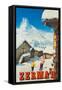 Zermatt, 1959-null-Framed Stretched Canvas