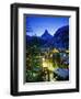 Zermatt and the Matterhorn Mountain in Winter, Zermatt, Swiss Alps, Switzerland, Europe-Gavin Hellier-Framed Photographic Print