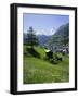 Zermatt and the Matterhorn Mountain, Valais (Wallis), Swiss Alps, Switzerland, Europe-Roy Rainford-Framed Photographic Print