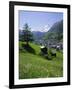 Zermatt and the Matterhorn Mountain, Valais (Wallis), Swiss Alps, Switzerland, Europe-Roy Rainford-Framed Photographic Print