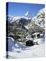 Zermatt and the Matterhorn, Swiss Alps, Switzerland-Gavin Hellier-Stretched Canvas