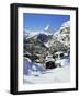 Zermatt and the Matterhorn, Swiss Alps, Switzerland-Gavin Hellier-Framed Photographic Print