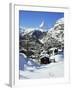 Zermatt and the Matterhorn, Swiss Alps, Switzerland-Gavin Hellier-Framed Photographic Print