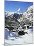 Zermatt and the Matterhorn, Swiss Alps, Switzerland-Gavin Hellier-Mounted Photographic Print
