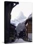 Zermatt and the Matterhorn, Swiss Alps, Switzerland-Adam Woolfitt-Stretched Canvas