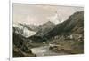 Zermatt and the Matterhorn-null-Framed Giclee Print