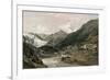 Zermatt and the Matterhorn-null-Framed Giclee Print