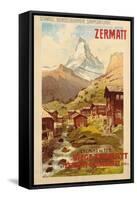 Zermatt, c.1900-Anton Reckziegel-Framed Stretched Canvas