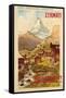 Zermatt, c.1900-Anton Reckziegel-Framed Stretched Canvas