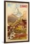 Zermatt, c.1900-Anton Reckziegel-Framed Giclee Print
