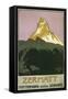 Zermatt, Matterhorn, Switzerland-Found Image Press-Framed Stretched Canvas