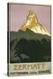 Zermatt, Matterhorn, Switzerland-Found Image Press-Stretched Canvas