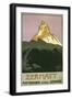 Zermatt, Matterhorn, Switzerland-Found Image Press-Framed Giclee Print