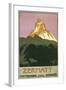 Zermatt, Matterhorn, Switzerland-null-Framed Art Print