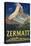 Zermatt Poster by Carl Moos-null-Stretched Canvas