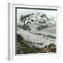 Zermatt (Switzerland), Mount Rose Seen from the Gorner-Grat-Leon, Levy et Fils-Framed Photographic Print