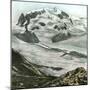 Zermatt (Switzerland), Mount Rose Seen from the Gorner-Grat-Leon, Levy et Fils-Mounted Photographic Print