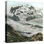 Zermatt (Switzerland), Mount Rose Seen from the Gorner-Grat-Leon, Levy et Fils-Stretched Canvas