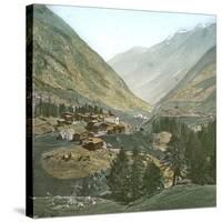 Zermatt (Switzerland), the Valley-Leon, Levy et Fils-Stretched Canvas