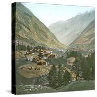 Zermatt (Switzerland), the Valley-Leon, Levy et Fils-Stretched Canvas