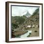 Zermatt (Switzerland), View of the City's Surroundings and the Cervin-Leon, Levy et Fils-Framed Photographic Print