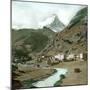 Zermatt (Switzerland), View of the City's Surroundings and the Cervin-Leon, Levy et Fils-Mounted Photographic Print