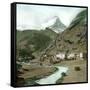 Zermatt (Switzerland), View of the City's Surroundings and the Cervin-Leon, Levy et Fils-Framed Stretched Canvas